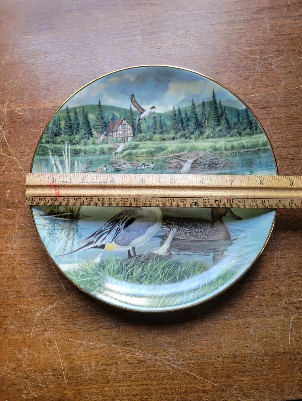 The Wildlife Society Knowles Bart Jerner Game Bird Plate The Pintail COA VCHAH
